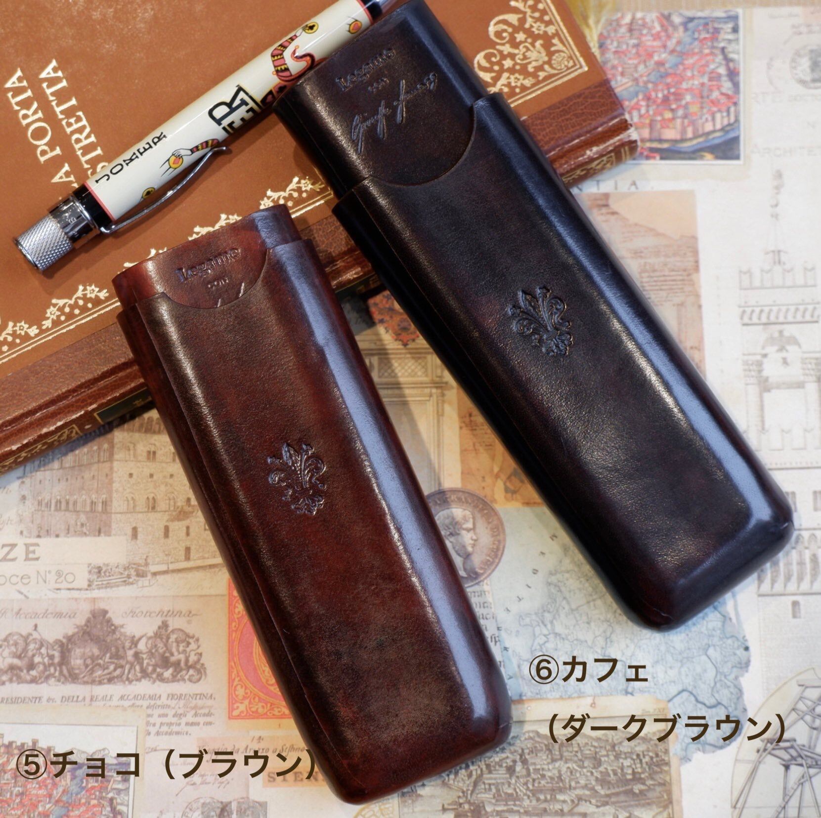 受注製作】ポルタペンネ（ペンケース）/ CLASSICO（全8色） | L E G A M E