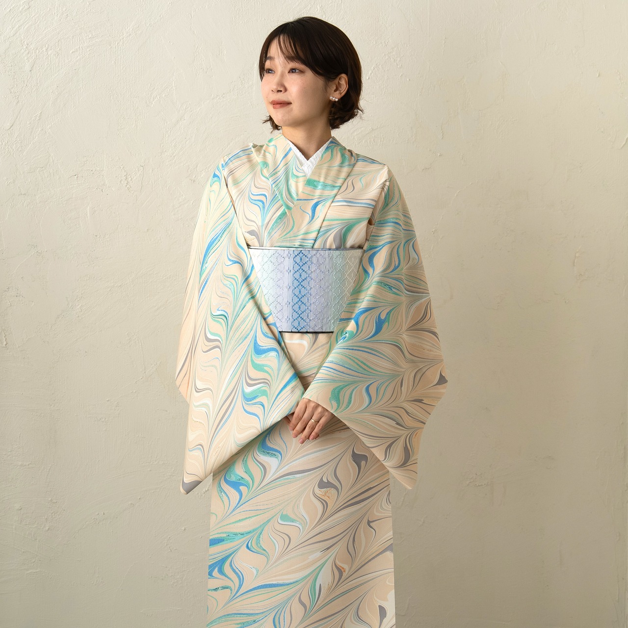 セオアルファ「波紋」〜浴衣・夏着物・単衣