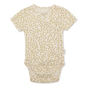 Konges sløjd Short-Sleeved Romper "Buttercup Yellow"