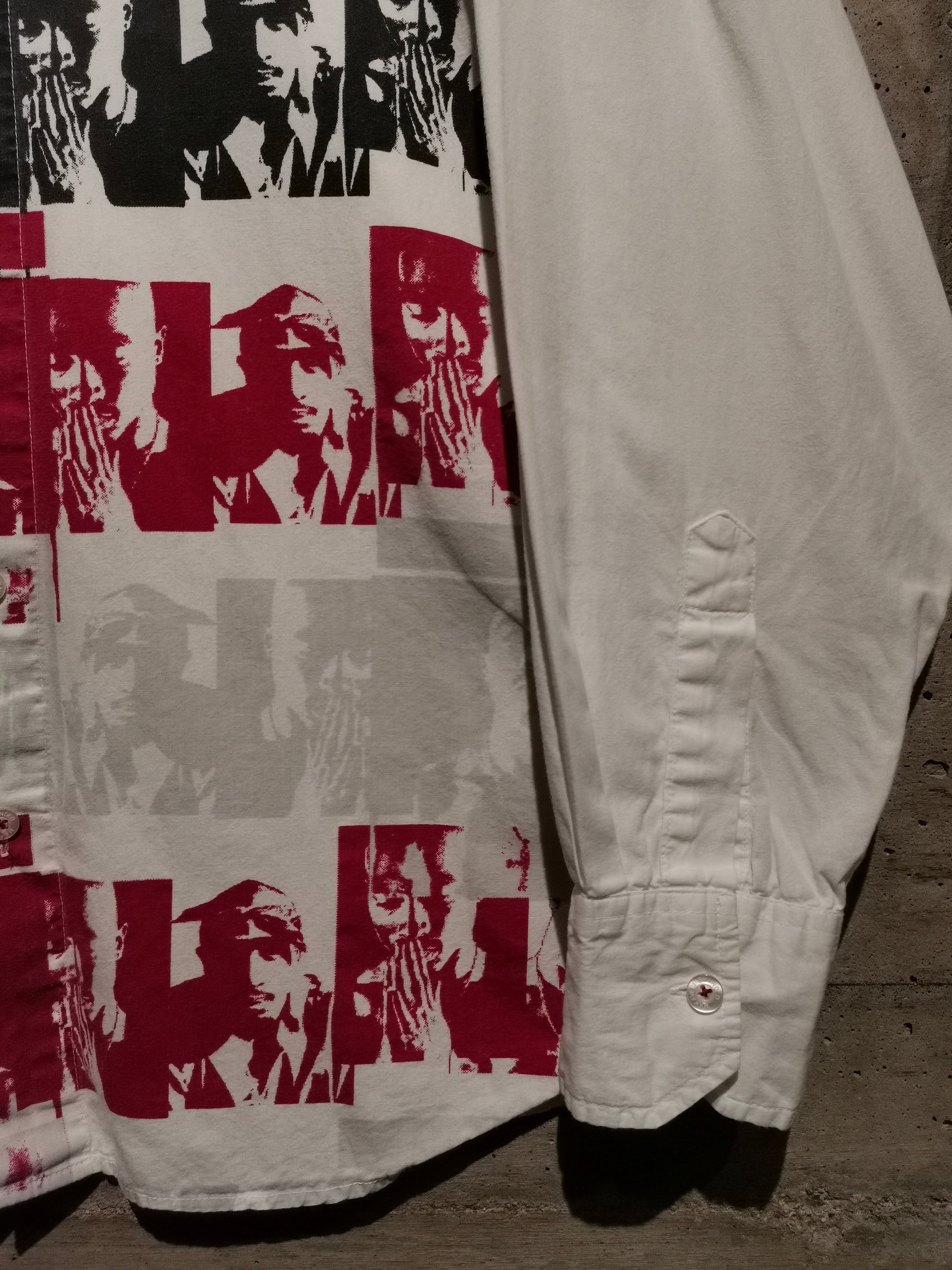 Caka】“MAKAVELI” 2Pac Pattern Vintage L/S Shirt | Caka(カカ