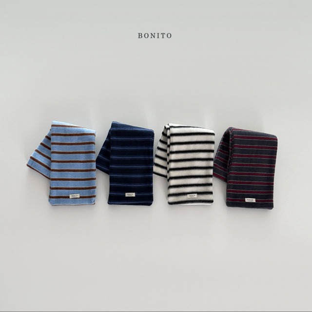 《予約》BONITO ¨ point stripe muffler
