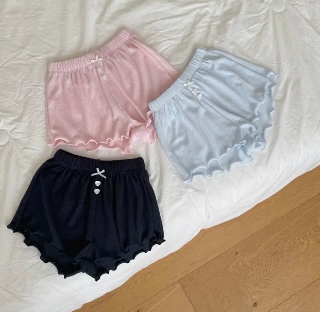 予約：Mellow eyelet pants〔ninibello〕
