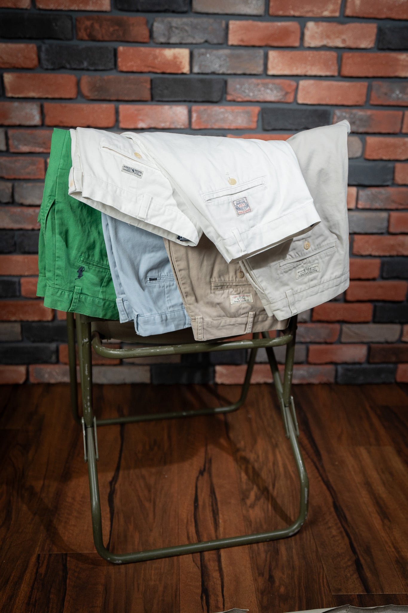 Polo ポロ ラルフローレン ポロチノ andrew 2プリーツ W32 W32】POLO by Ralph Lauren POLO CHINO