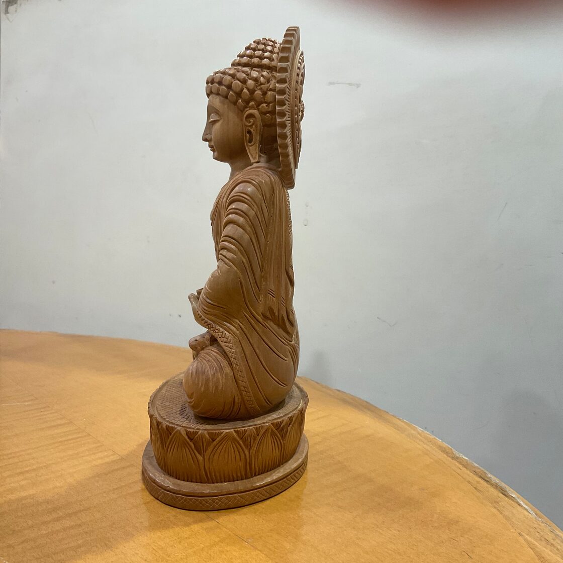 インド香木白檀 仏陀坐像(薬師如来) | Pay ID