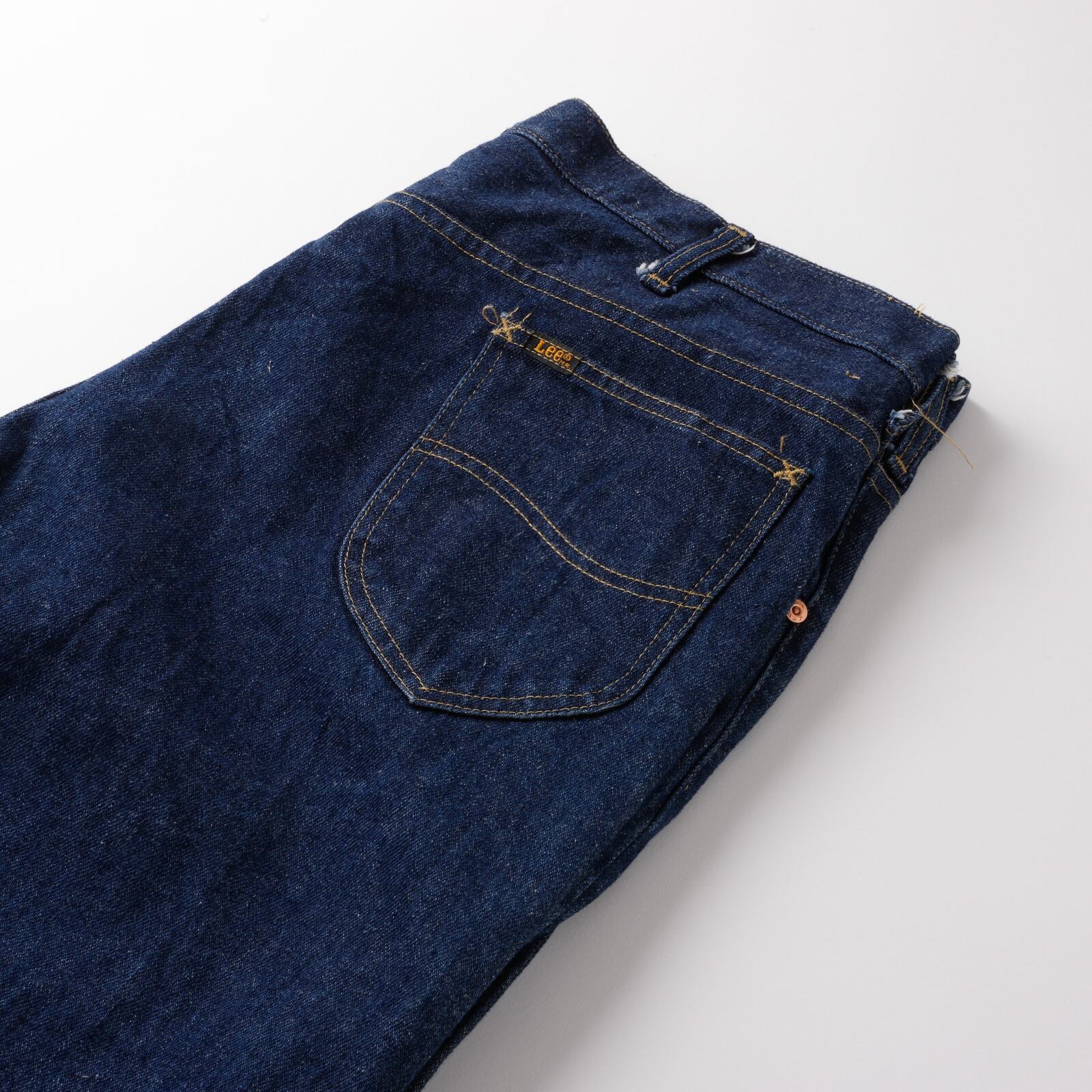 濃紺】70s Lee special vintage denim RIDERS made in USA one wash 