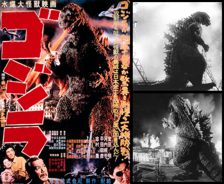 送料無料】“ゴジラ70周年記念公式” 電波ソーラークロノグラフ