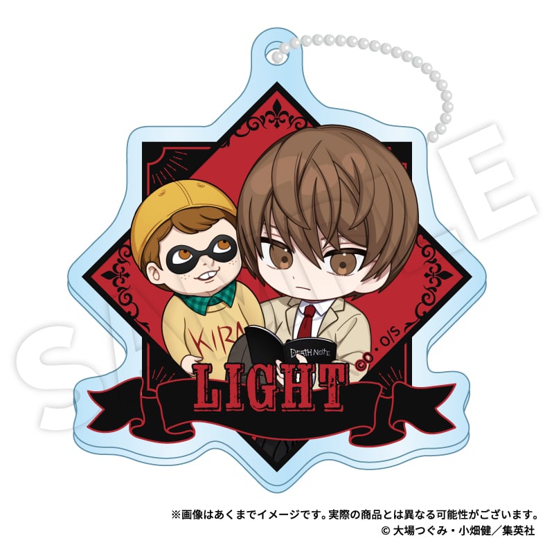 12月発売予定】『DEATH NOTE』トレーディングアクリルキーホルダー 指