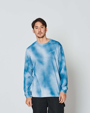 ハンドスプレーペイント ロングスリーブTシャツ