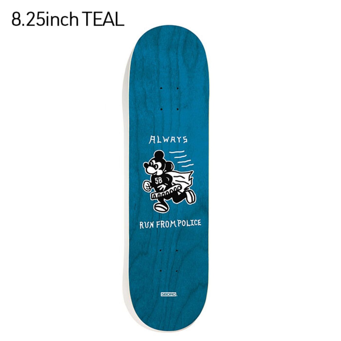 5BORO ALWAYS RUN 8.0, 8.25, 8.75inch RED TEAL ファイブボロ 