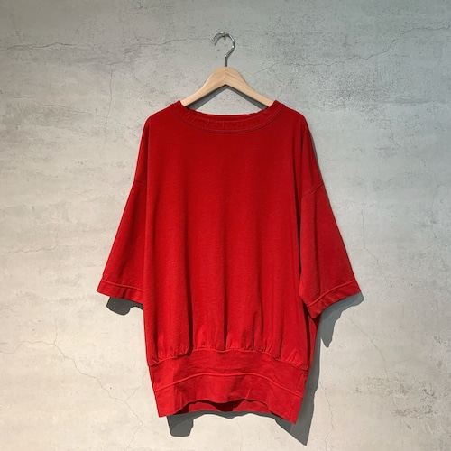 【FIRMUM】強撚コットンヘビー天竺クルーネック タックインT/ VG_FR1804T6