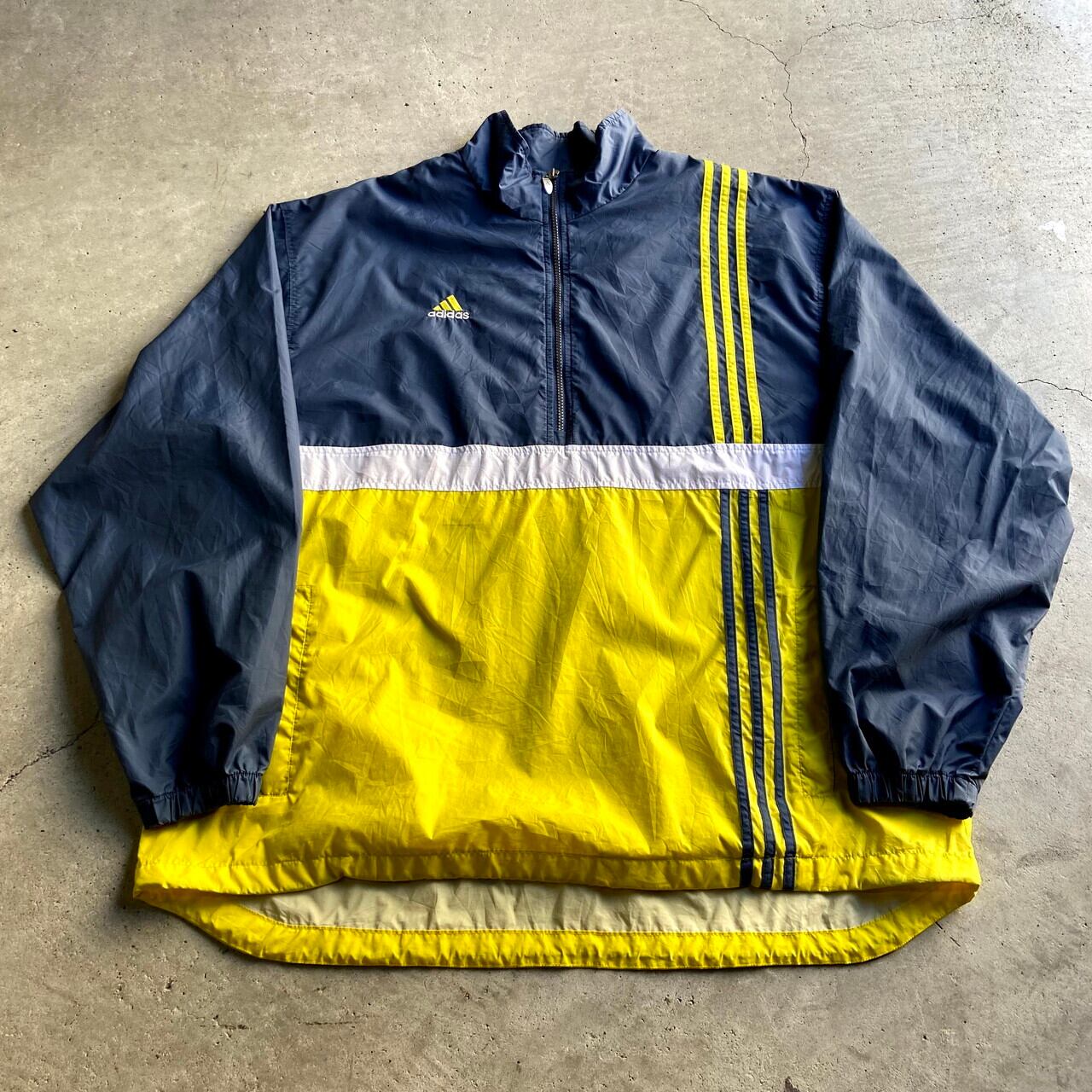 最新のデザイン adidas アディダス ナイロンジャケット XL econet.bi