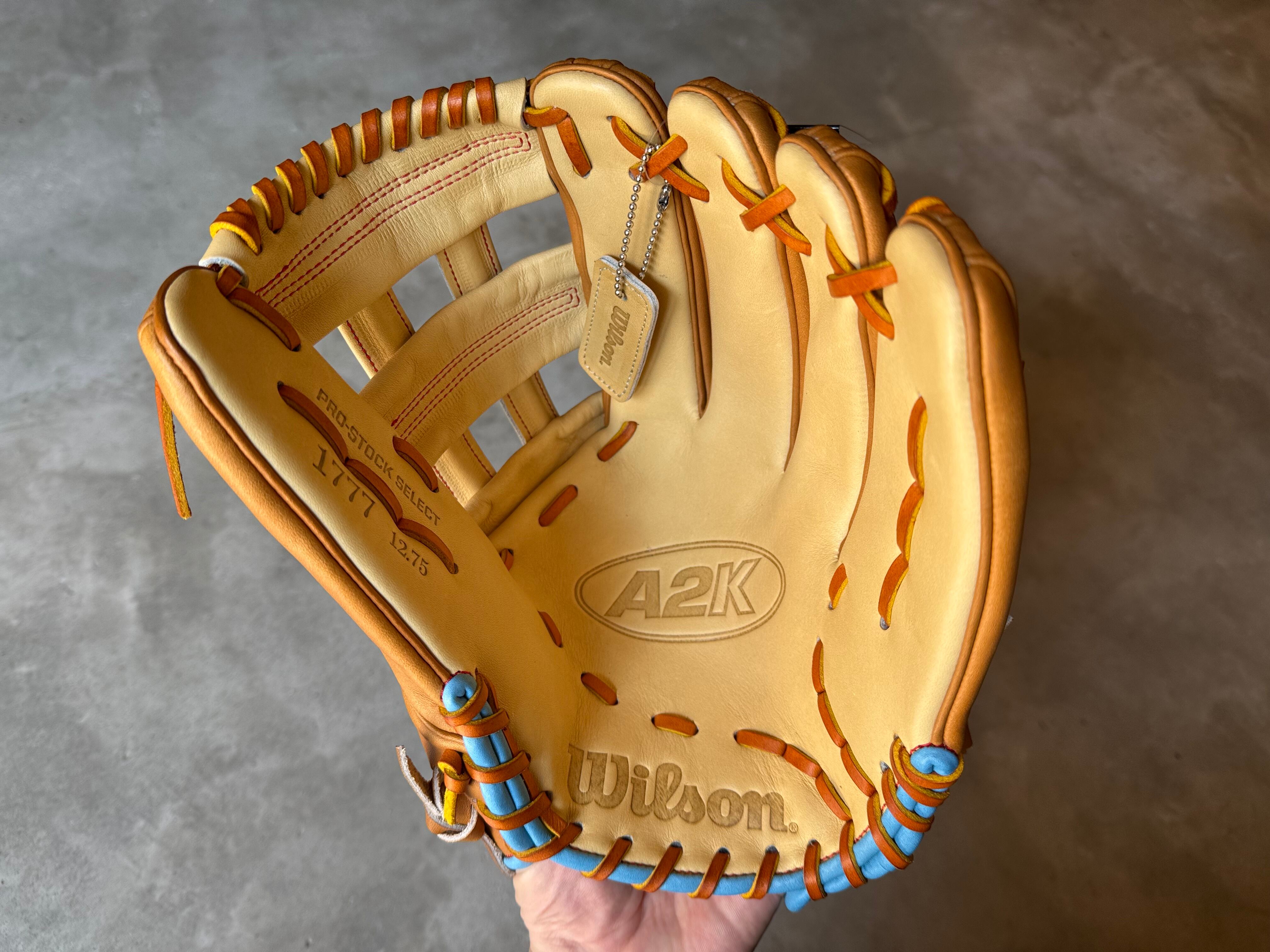 A2K for JAPANシリーズ【Wilson】硬式用グローブ 1777型 ［Wilson直伝