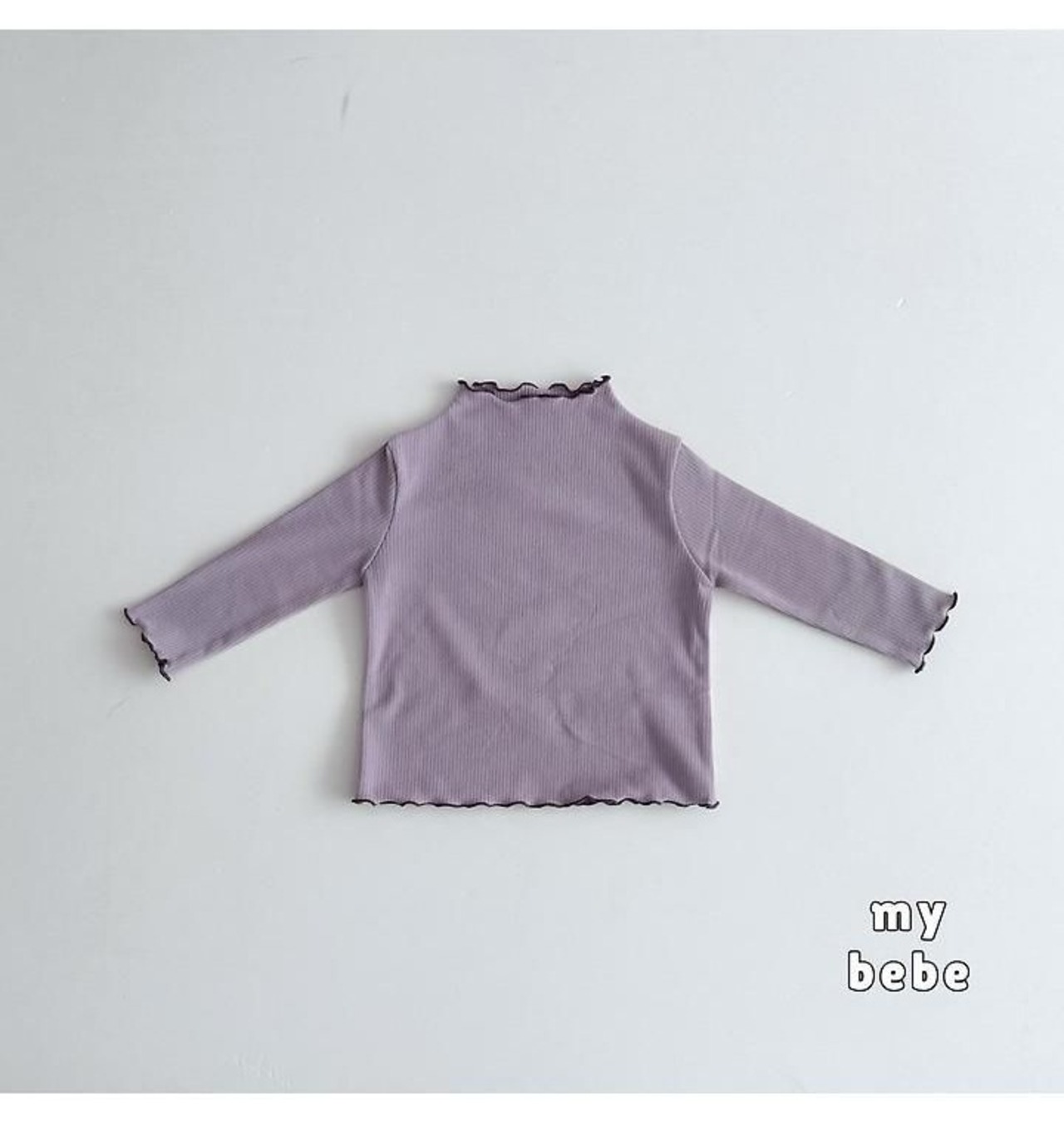 韓国子供服 / 26winter / my bebe / ヨーグルトハーフタートル / キッズ / 冬服 *XS~XL*