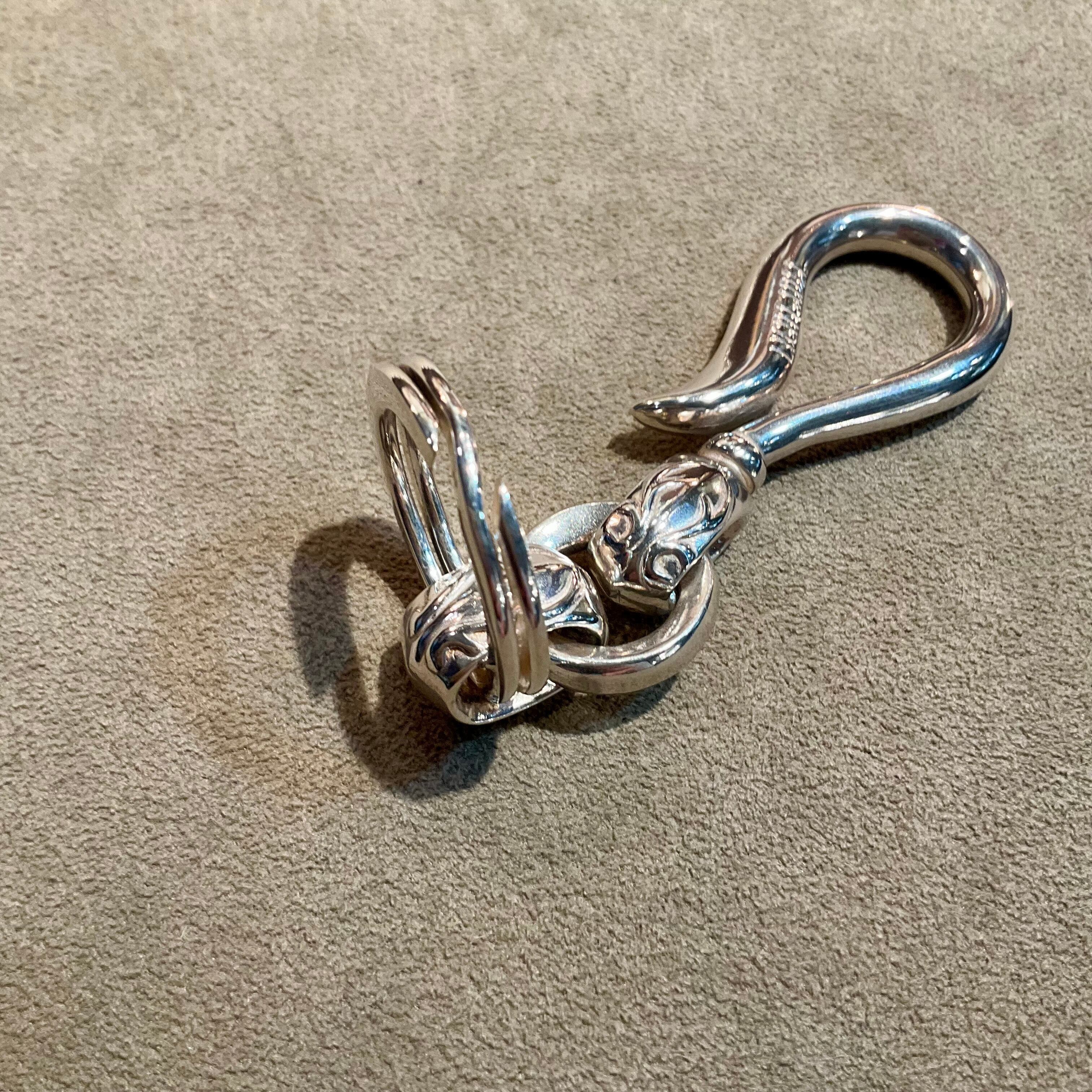Licht Adel KeyChain Silver Jewelry leather riders jacket