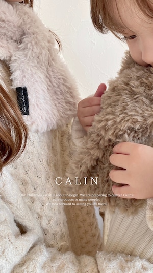 【ORIGINAL】fur muffler (即納)