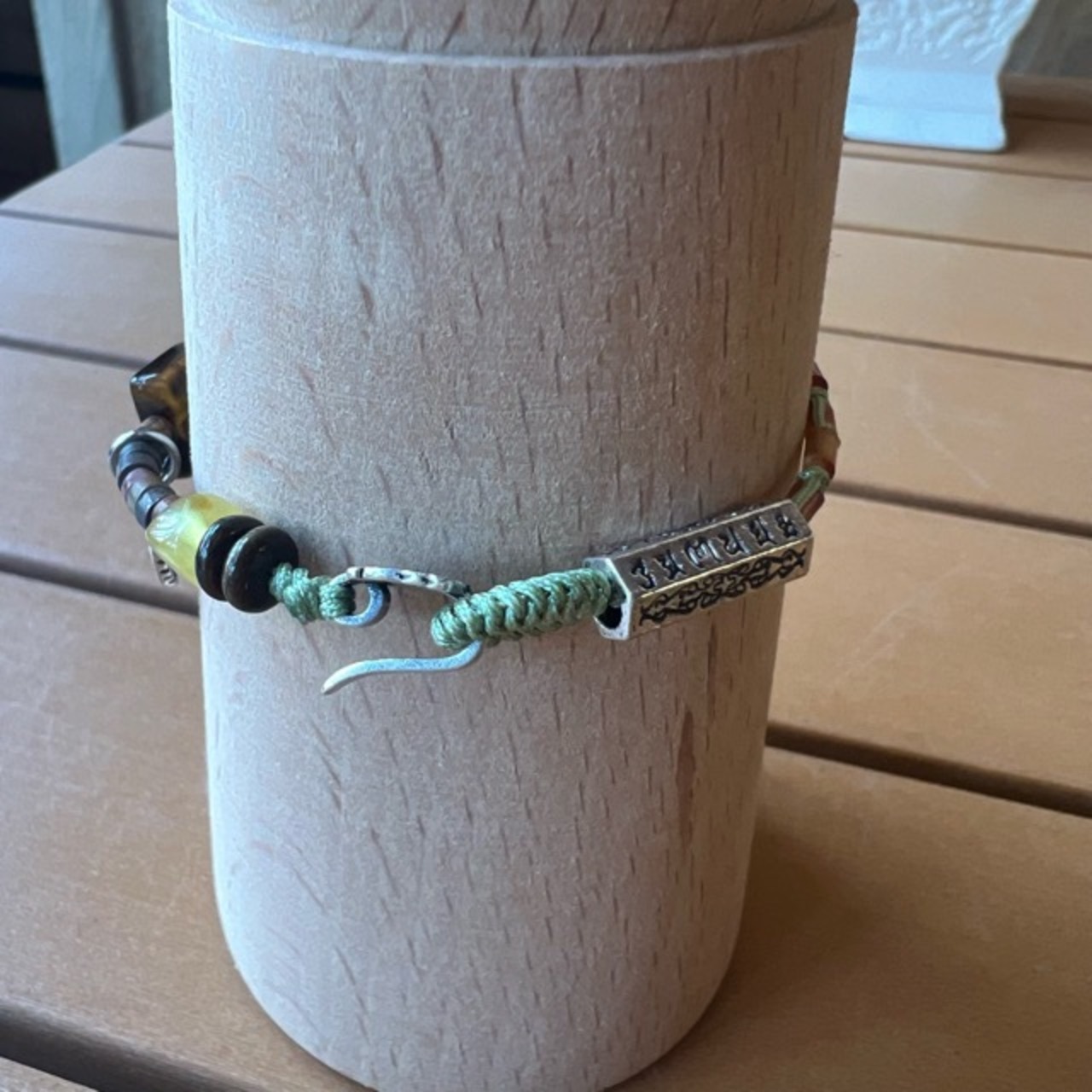 TOPANGA Accessory　Green Stone Bracelet  　Size 17cm　19cm 　グリーンストーン　bracelet　ブレスレット　Jewelry ジュエリー