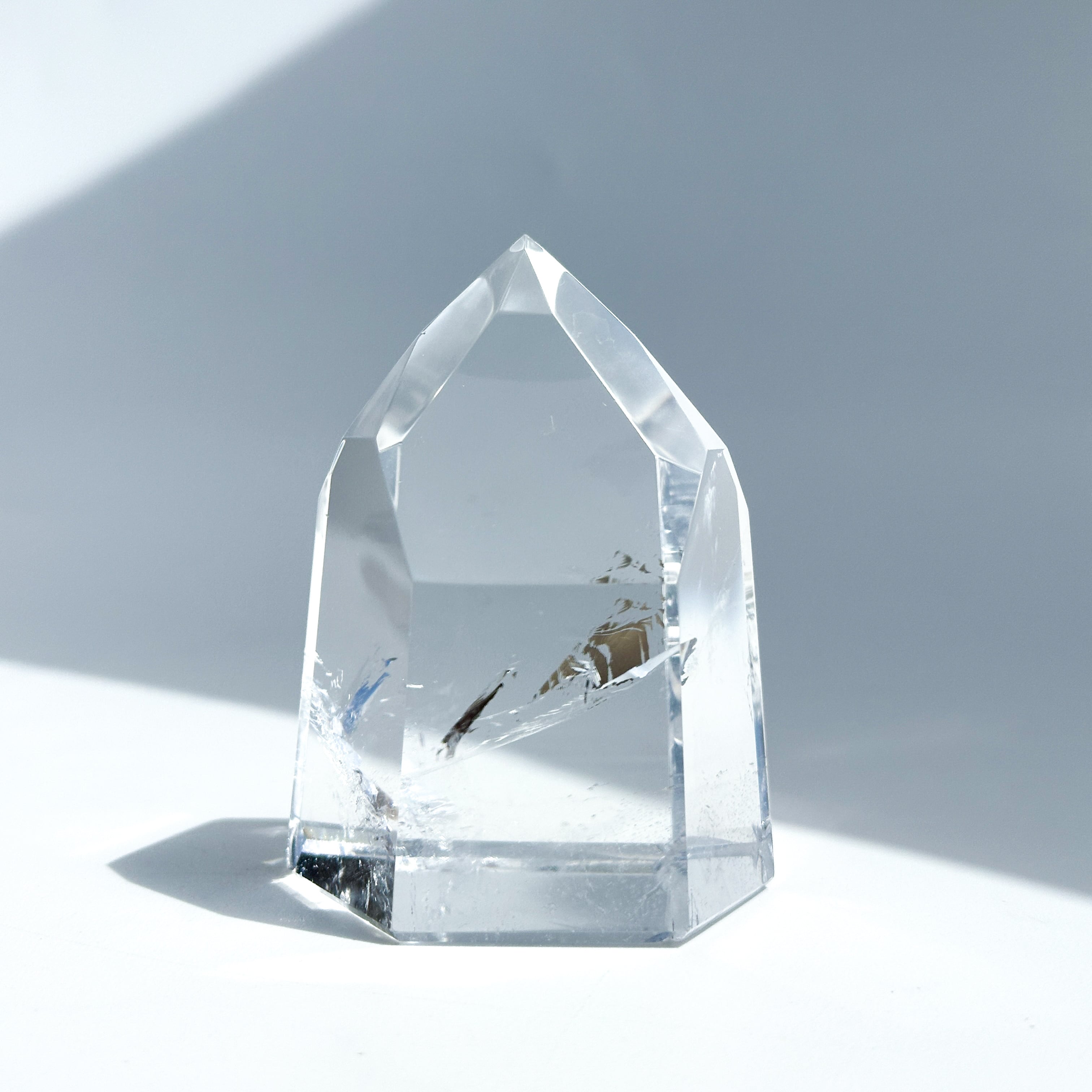 天然石　レムリアン　クオーツ　タワー　水晶　美品 透明感◎ミナスジェライス産レムリアンクォーツ タワー01◇ Lemurian