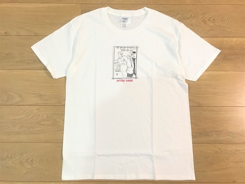 AFTER DARK The Little Errand Girl T-shirt【WHITE】