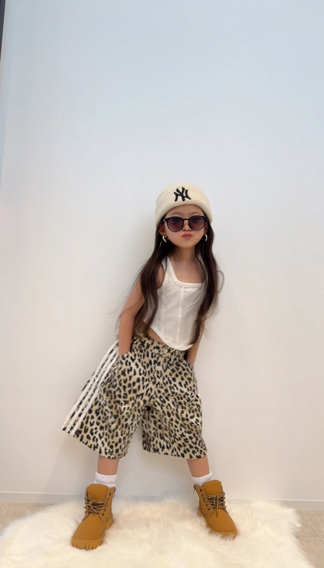 《即納》〜 leopard half pants 〜
