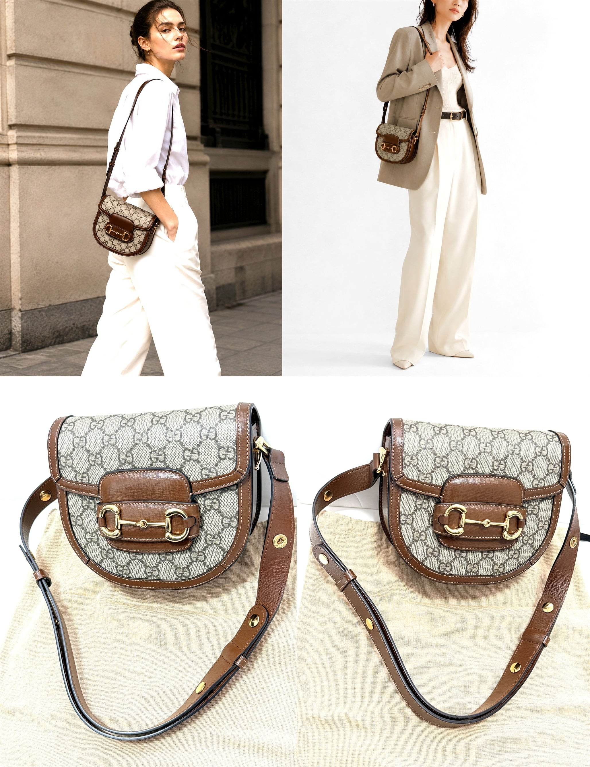 GUCCI グッチ オールドグッチ ホースビット トリンケット トレイ GUCCI グッチ ホースビット1955 GGスプリーム ショルダーバッグ