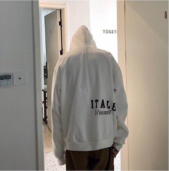 全3色 パーカー フード ゆったり カジュアル ストリート 韓国風