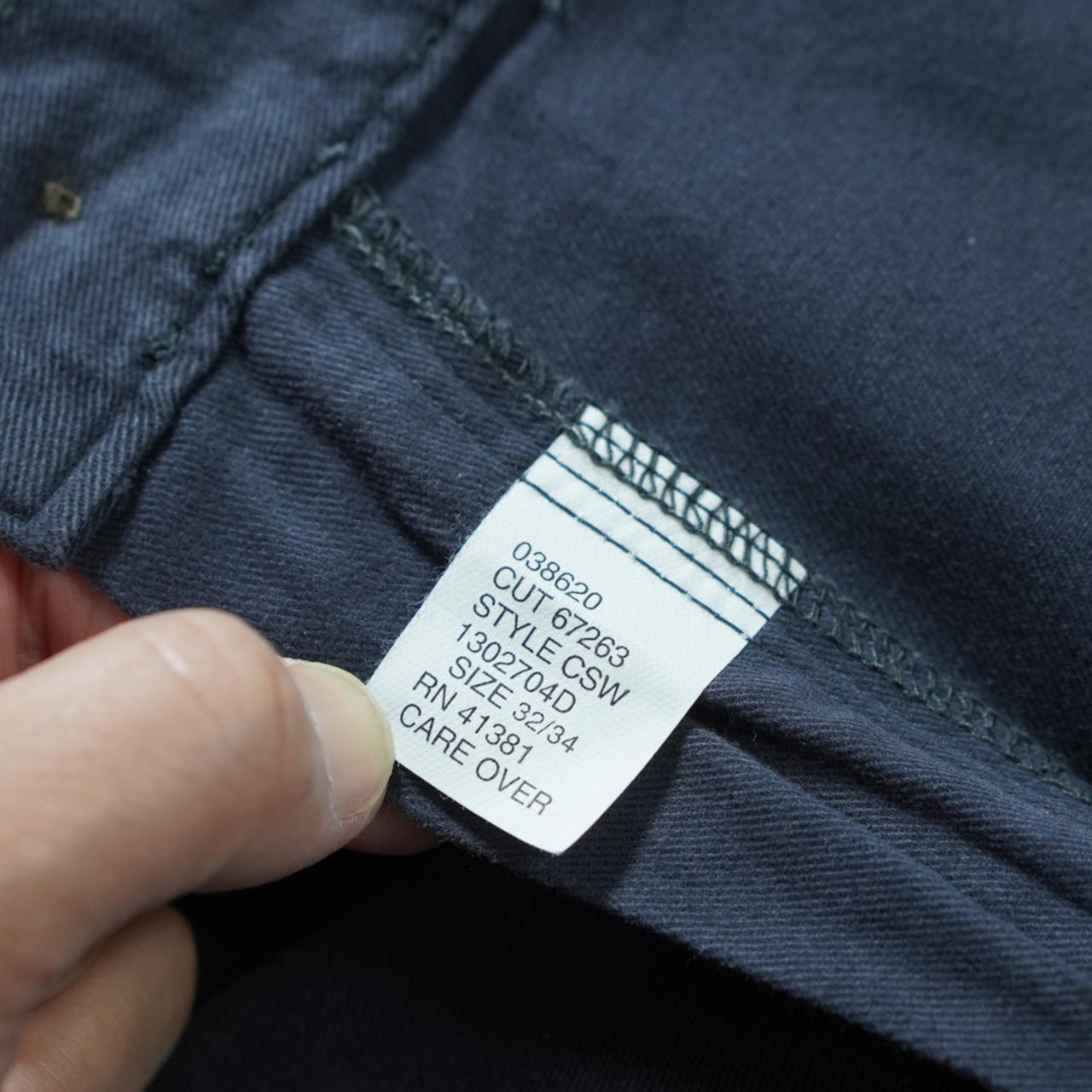 【DEAD STOCK】90s 初期型 Polo by Ralph Lauren POLO CHINO "made in USA" W32L34 古着 - 11