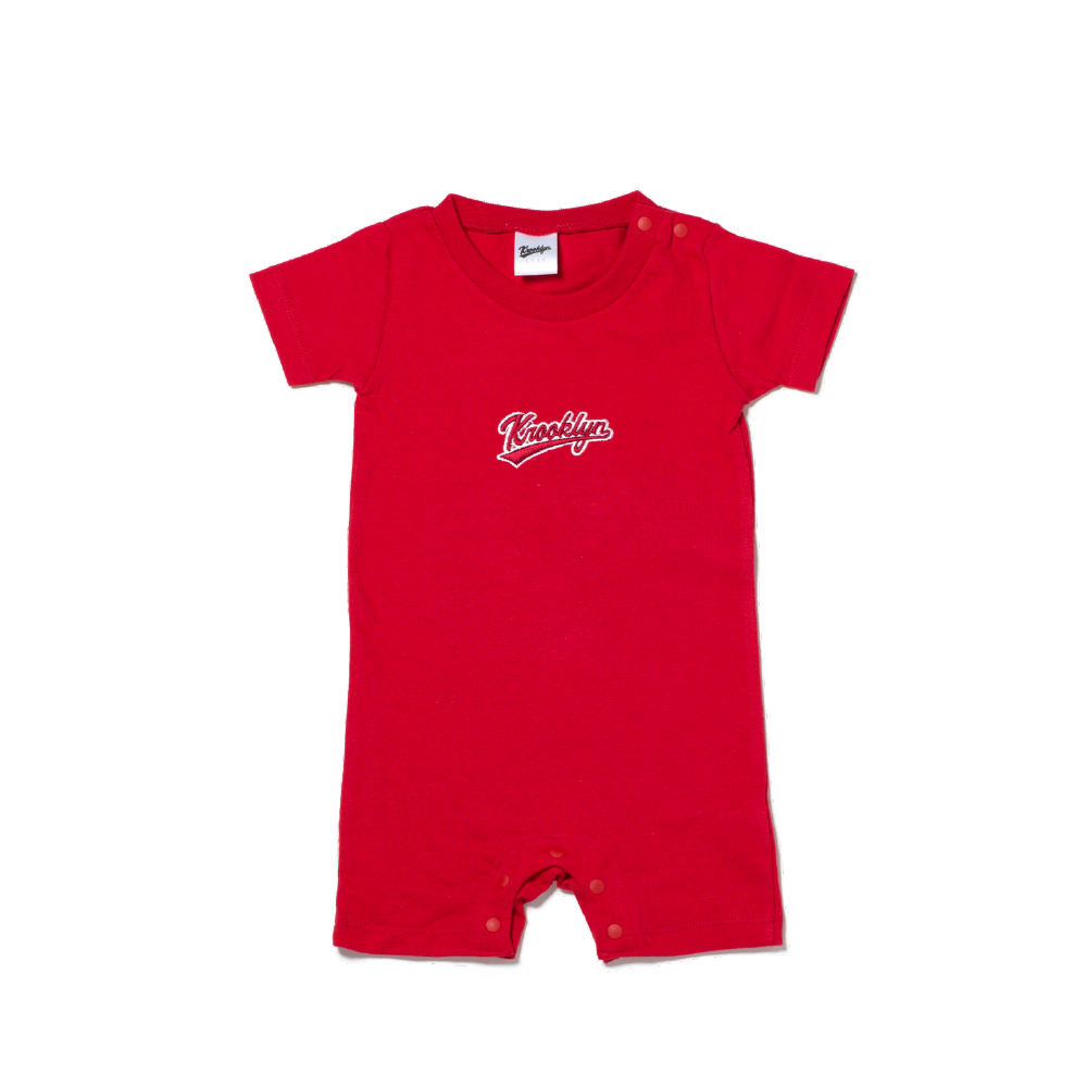 K’rooklyn Logo Baby Rompers - Red (80cm)