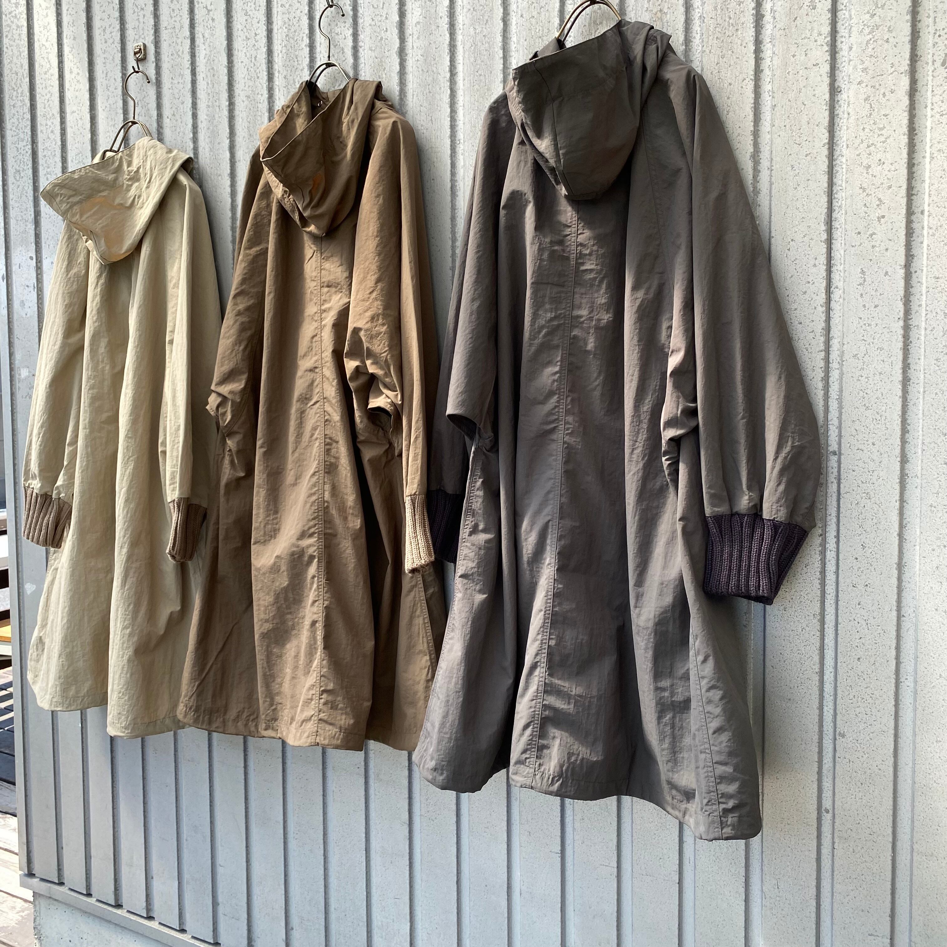 ざっくりリブ袖ついちゃったマウンテンパーカー（コットンリブ）/Mao