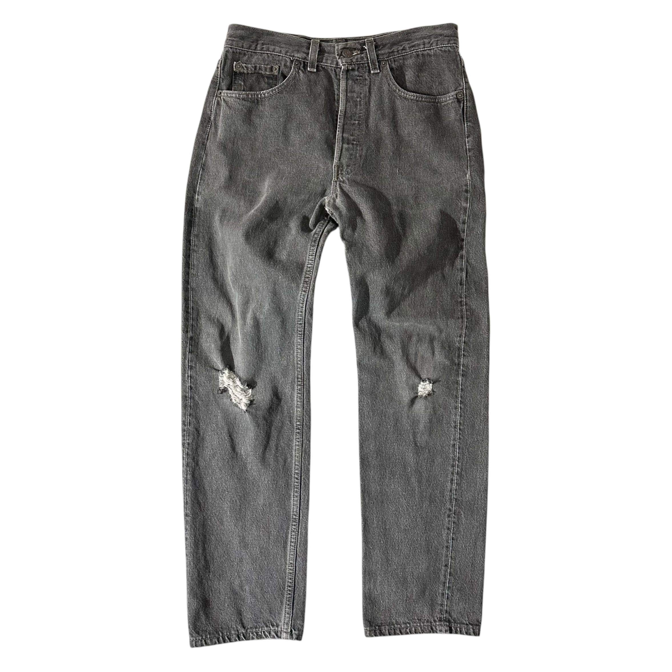 90s LEVIS 501 YARN DYED BLACK DENIM (31×30) | BerBerJin Yuhodo