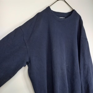 Croft&Barrow　クルーネック　スウェット　トレーナー　無地　LT