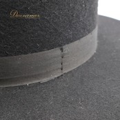 フラメンコ 衣装 コルドベス ハット ブラック系 フェルナンデス FERNANDEZ ROCHE 黒 ケース付き 帽子 ぼうし つば リボン テープ ダンス用 舞台 発表会 つば付き シンプル スペイン製 無地 練習 レッスン おしゃれ 小物 透明 プレス板