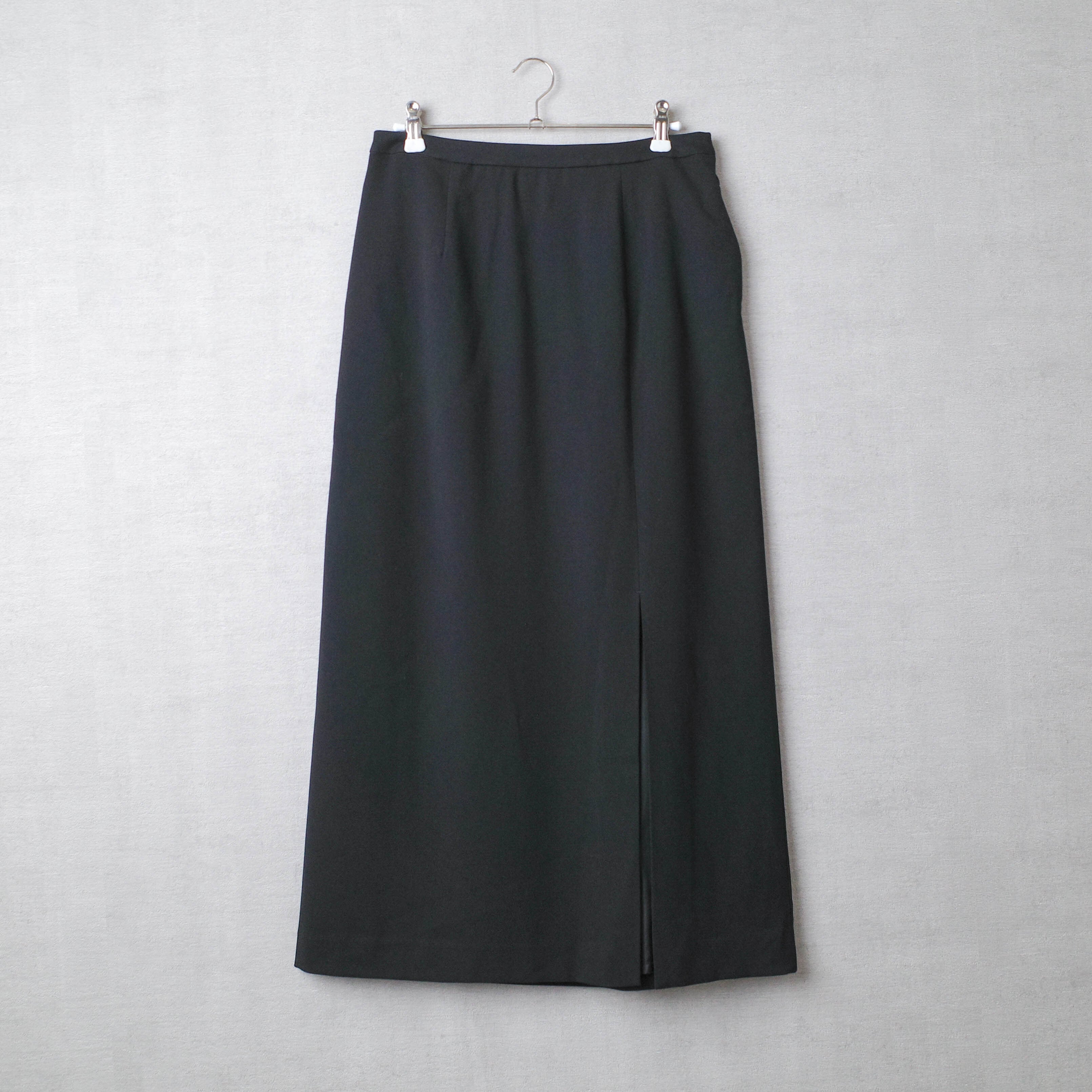 [NEW] RIM･ARK	SLIT SKIRT BLACK 460BAL31-0230