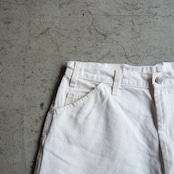 00s Dickies DURON ペインターショーツ 白 W36