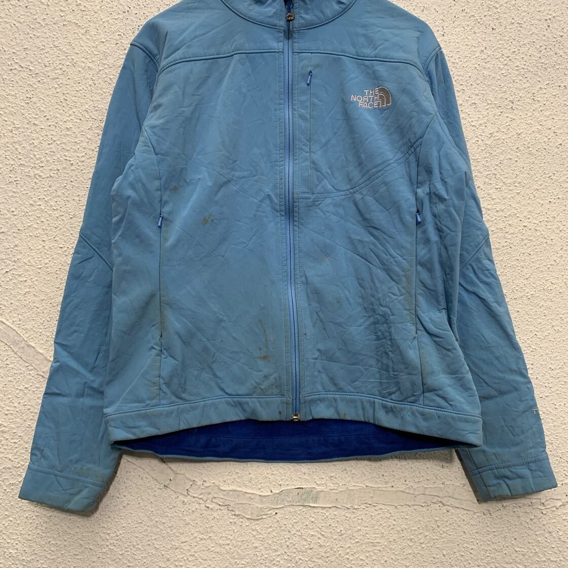 THE NORTH FACE ジャケット レディース M ライトブルー ホワイト 