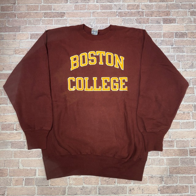 1990s CHAMPION REVERSE WEAVE SWEAT SHIRT "BOSTON COLLEGE"