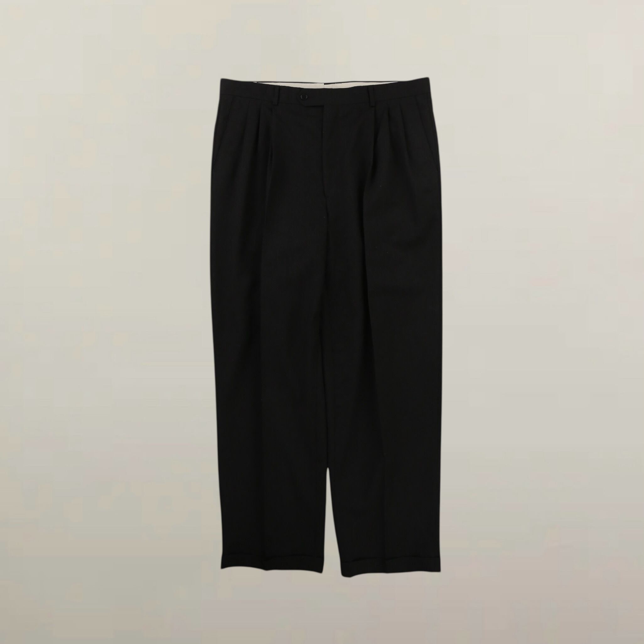 1990s MONSIEUR GIVENCHY wool 3tuck slacks 【FF-10920】 | cv