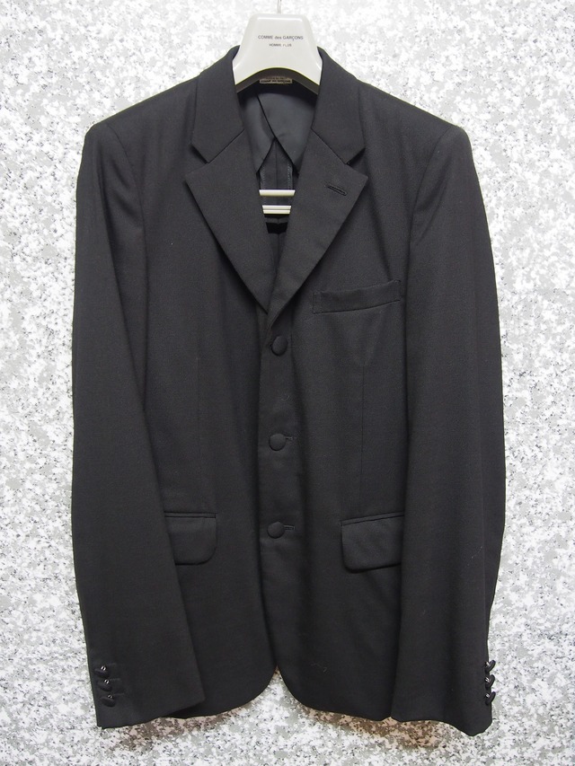 美品 COMME des GARCONS HOMME PLUS コムデギャルソン オム プリュス テーラード ジャケット S AD2007