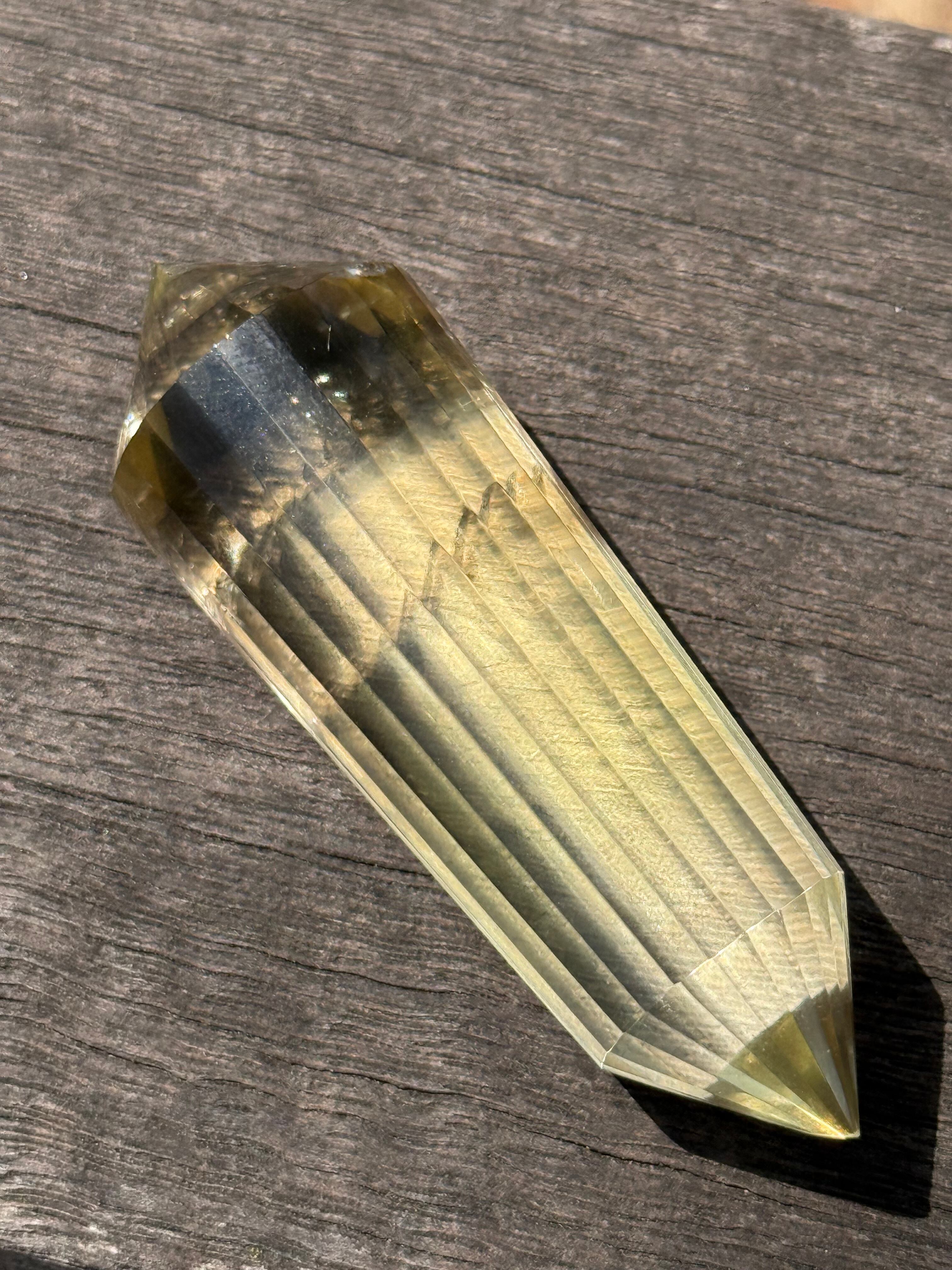 希少 シトリン ヴォーゲルワンド 7cm