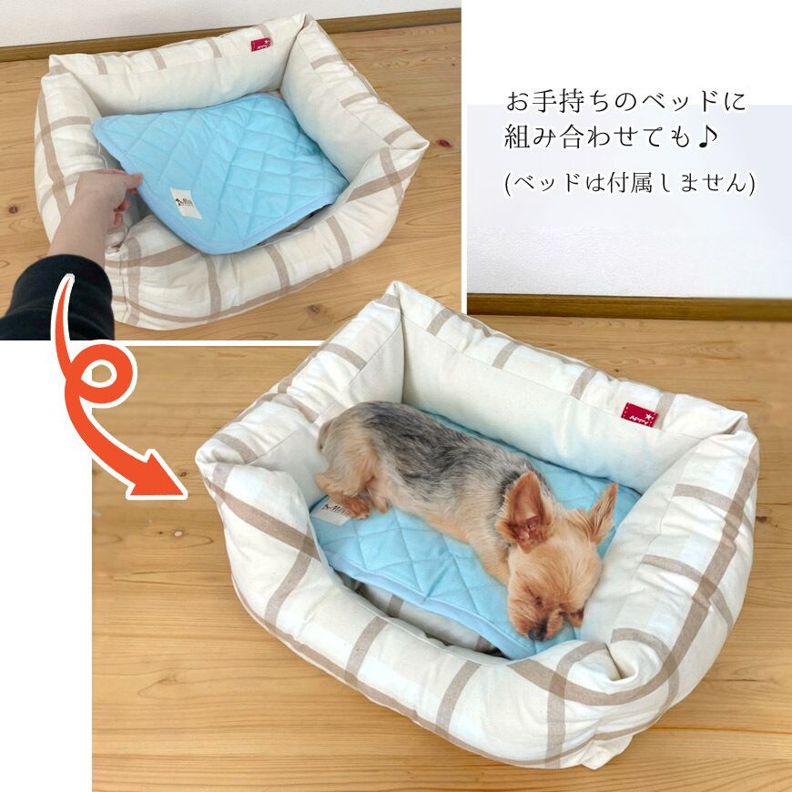 MIMI クール アウトラスト® & 消臭達人® わんにゃんパッドS【約30×45cm