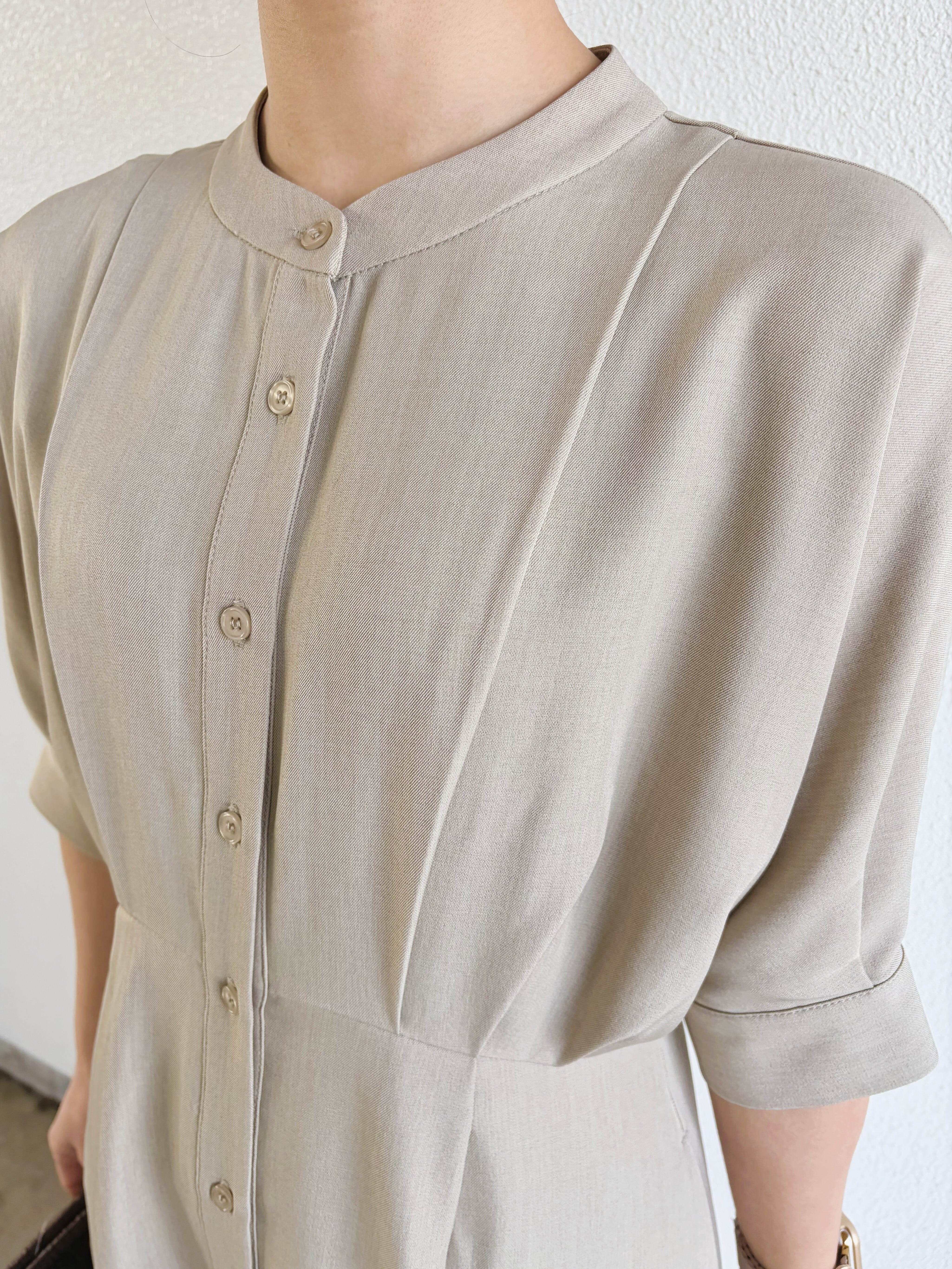 9286KT】麻調ドルマンワンピース (9101-63033) | 9286 Fashion Lab
