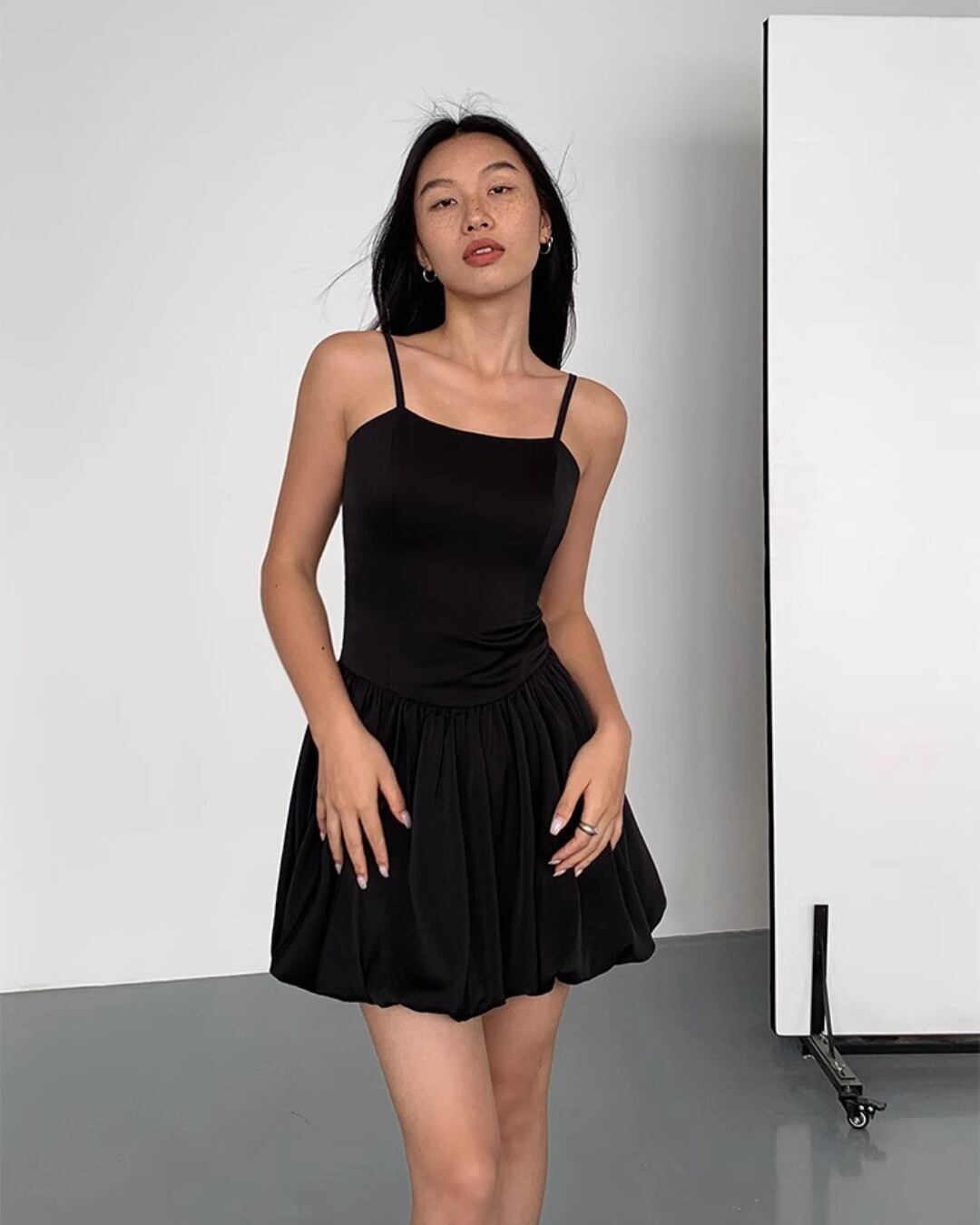 美品 バーバリーブルーレーベル バルーンキャミワンピース リボン 36 美品 バーバリーブルーレーベル バルーンキャミワンピース