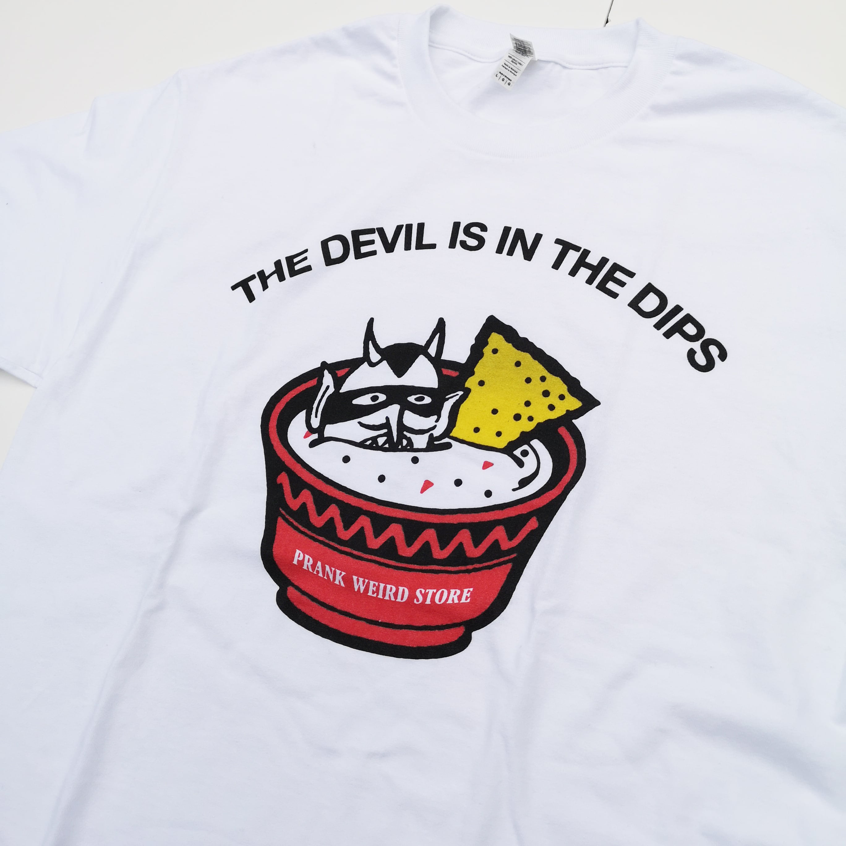 DEVIL'S DIP TEE WHITE