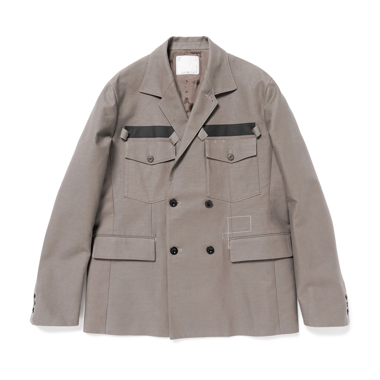 Cotton Back Satin Jacket 01 / JACKET / COTTON. BACK SATIN. SACAI 