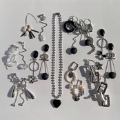 淡水パール フープピアス