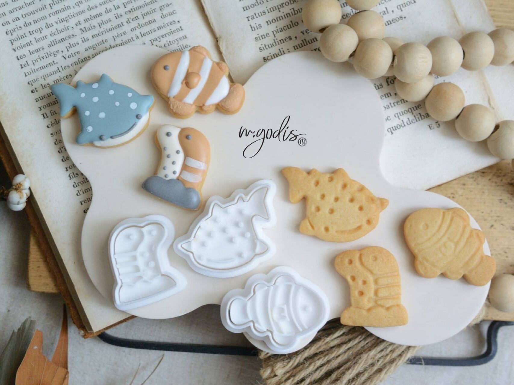 深海魚【ダイオウグソクムシ】【クッキーカッター cookie cutter