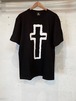 GODSIZE CROSS TEE [BLACK]