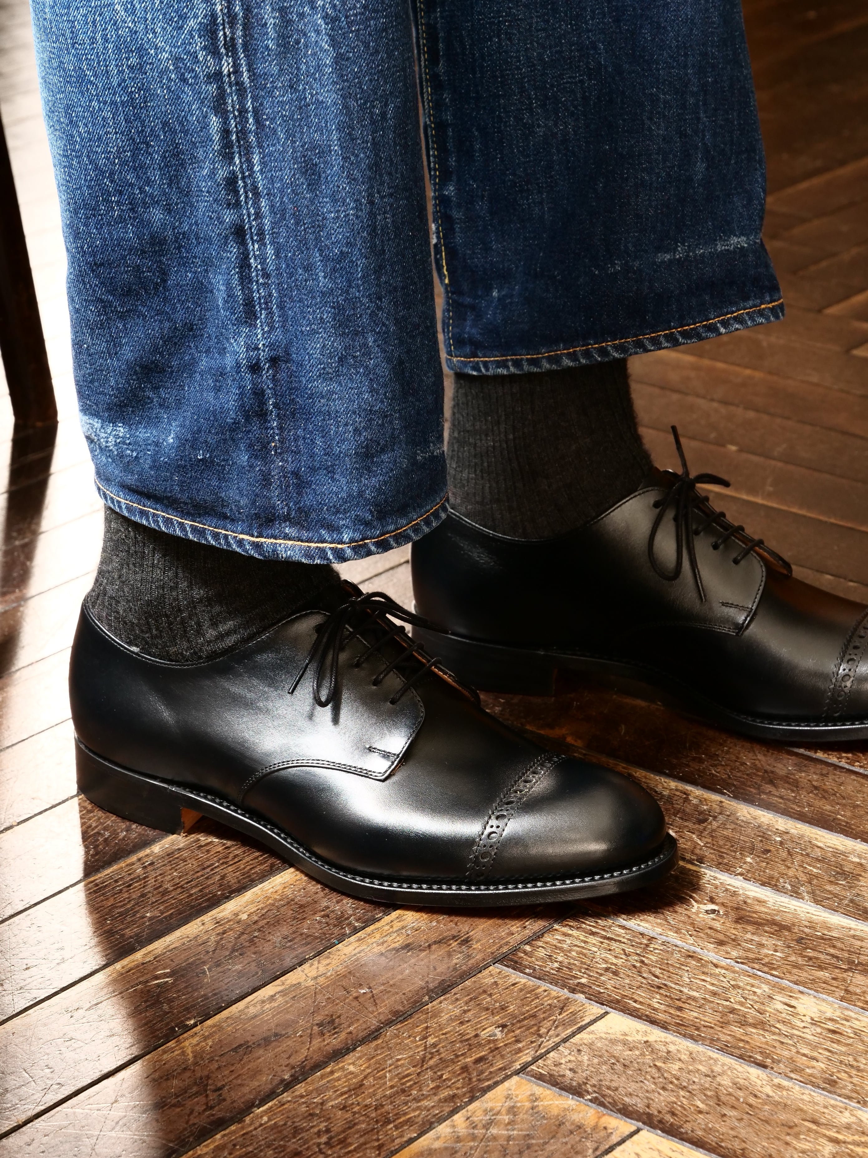 UNION WORKS】JERMYN / BLACK CALF | UNION WORKS ONLINE STORE