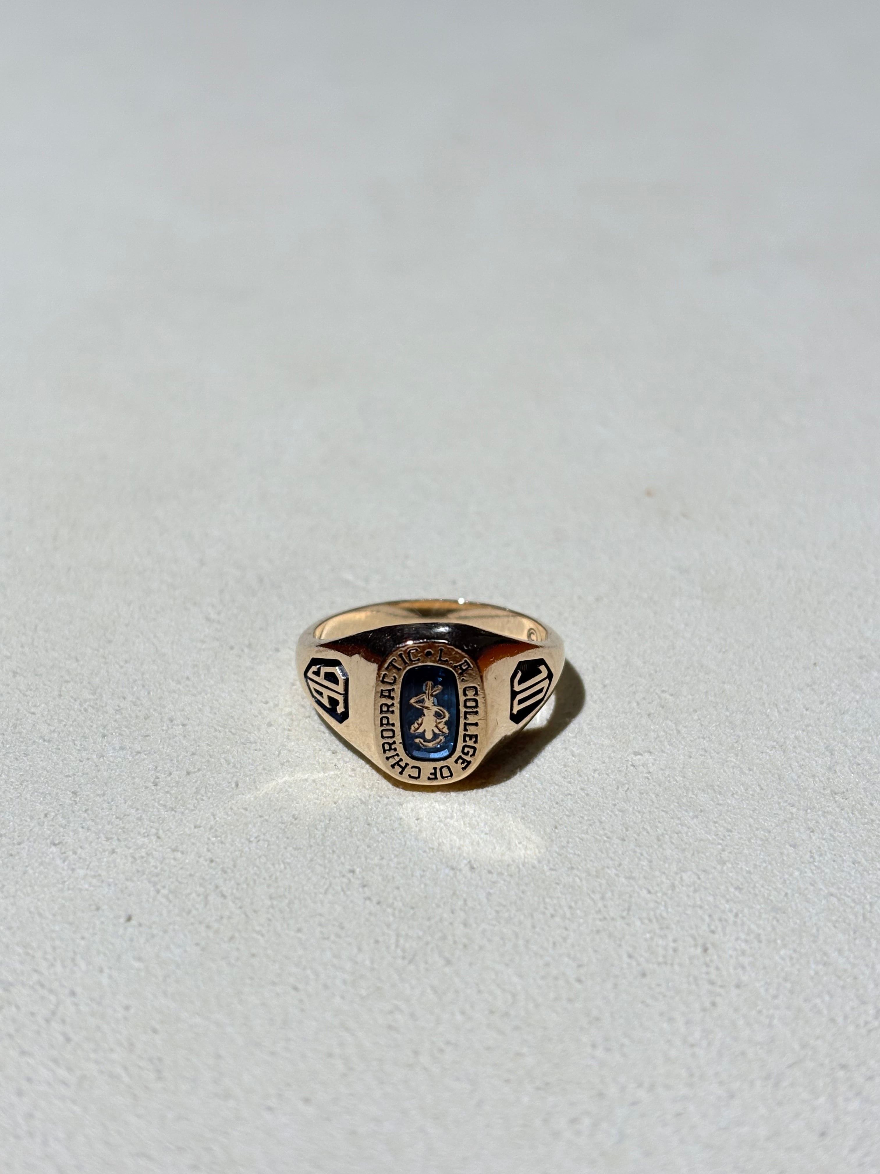 10k 1996 College Signet Ring #12 -U.S-