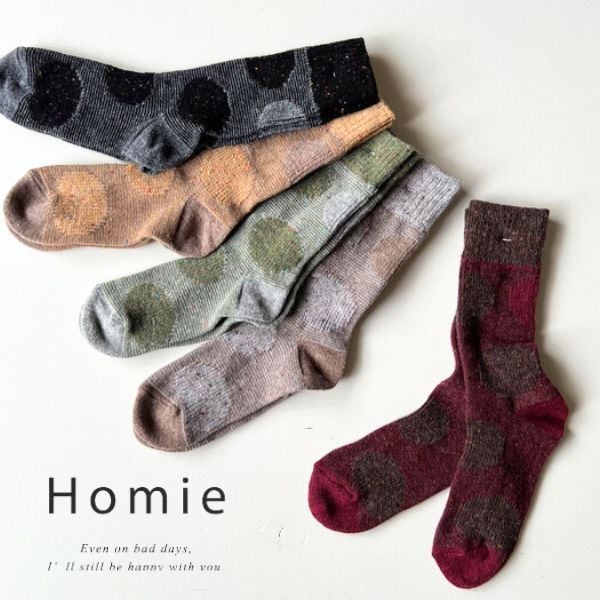 Homie ウールドットソックス H071