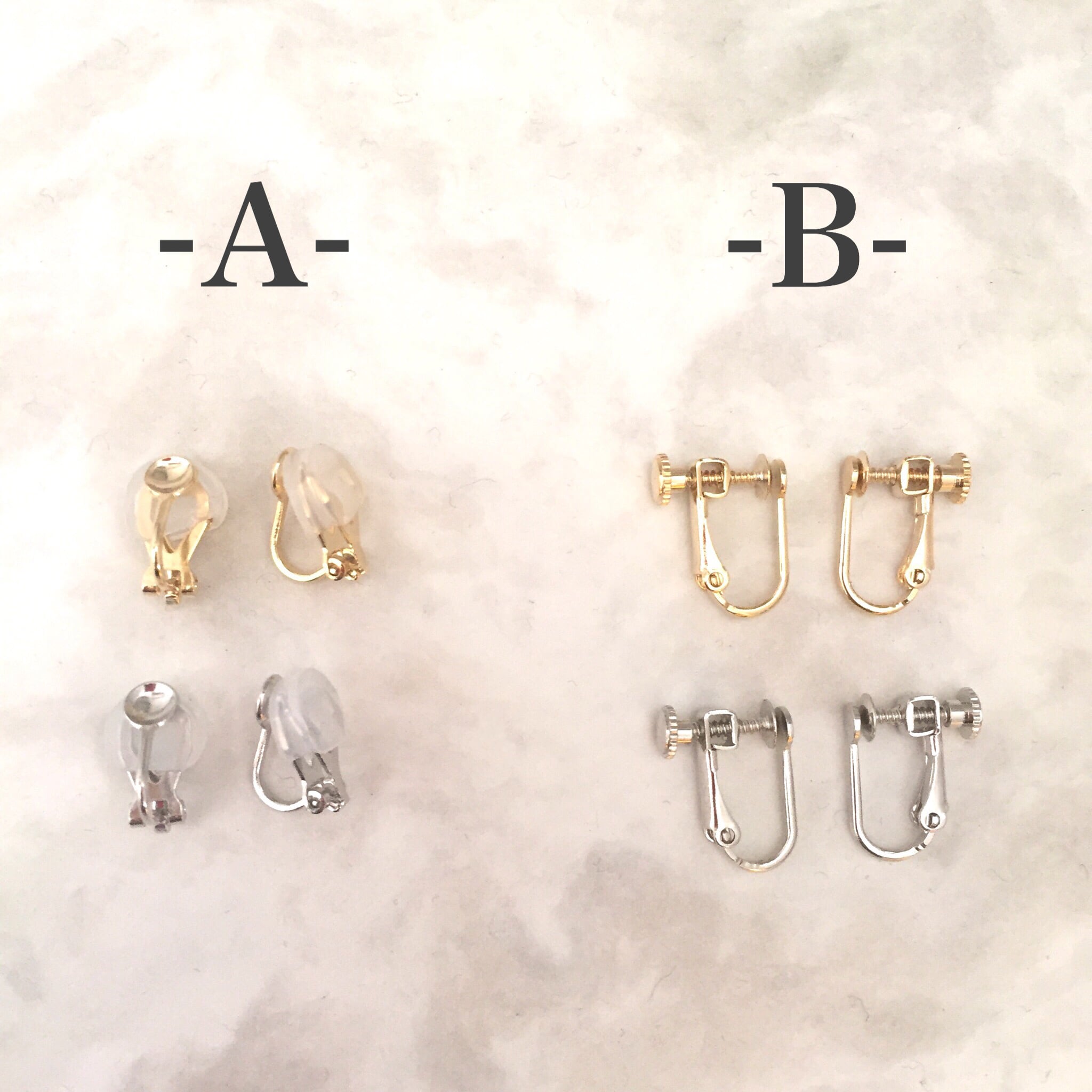 金属アレルギーの方のためのブライダルアレルギーセット 